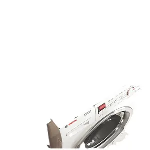 Witte Bosch voorlader wasmachine bedieningspaneel hoofdaanzicht productweergave