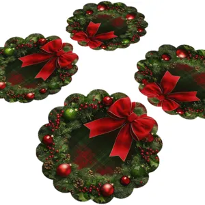 Tappetino asciugapiatti in terra di diatomee di Natale assorbente antiscivolo cucina tappeto
