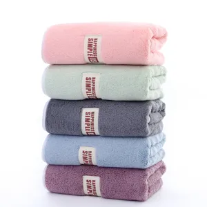 Soft coral fleece hand towel set, multi-color daily face and cleaning towels, absorbent and gentle.