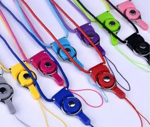 Lanière de téléphone portable à anneau rotatif amovible et lanière de badge créative.