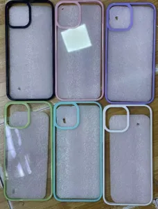 Λenτή διαφανής θήκη κινητού για iPhone 16 Plus 17 Pro Max, μαλακό ακρυλικό κάλυμμα.