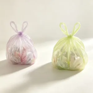 3D gedruckter leuchtender Mini Müllsack Ornament kreative Desktop Hänge Dekoration