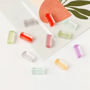 Abalorios de acrílico con núcleo de color pulsera DIY collar fabricación de joyas imagen principal