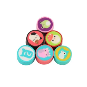 Kleurrijke cartoon dier polymeer klei losse kralen voor DIY handgemaakte armbanden kettingen.