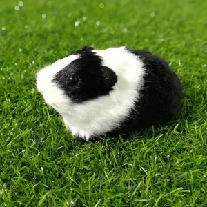 Simulazione porcellino d'India peluche animale carino modello decorazione interni auto soffice