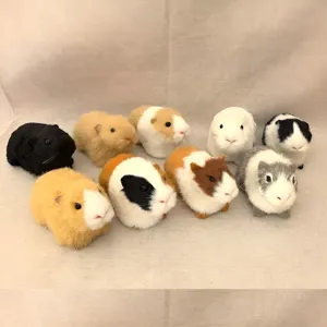 Realistisches Meerschweinchen Plüschtier Simulation Tier Modell süßes Kuscheltier Geschenk
