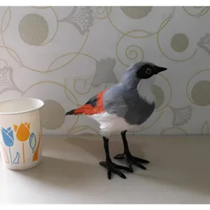 Veren simulatie vogel klauwier beeldje desktop decoratie tuin landschap decoratie detail weergave