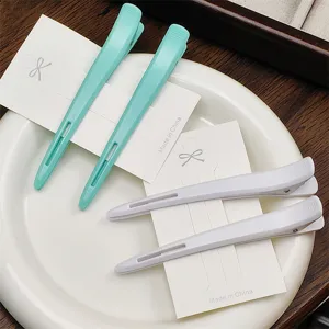 Seamless bang clips duckbill hairpins for women makeup face washing hair root fixing styling tools.