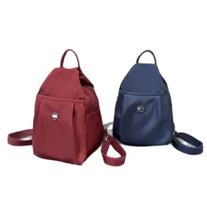 Damen Mini Nylon Rucksack wasserdichte kleine Freizeittasche multifunktional Tagesrucksack