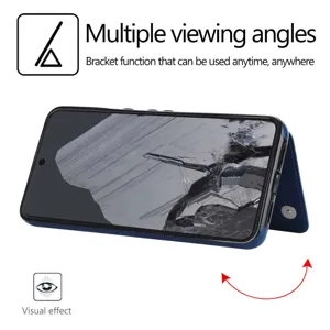 Funda de cuero con soporte para Google Pixel, funda protectora de alta calidad.