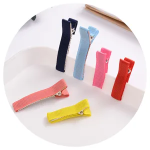 Metalen Krokodillen Haarklem Accessoires Lint Omwikkeld Eendenbek Clips DIY Handwerk Haarspeld Componenten Voor Vrouwen Meisjes