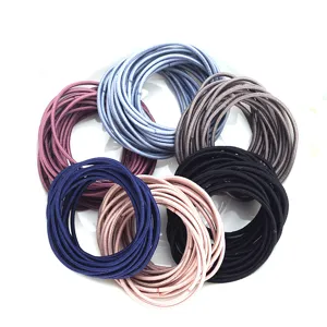 Colorful elastic hair ties high elasticity rubber bands for women daily hair styling main