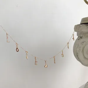 925 Sterlingsilber Initialen Buchstabe Nummer Anhänger Für Damen DIY Schmuck Herzform Passwort Halskette Anhänger Ohne Kette