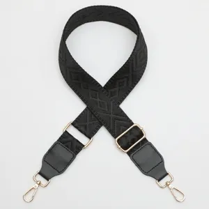 Courroie d'épaule large de remplacement pour sac femme, sangle réglable tissée.