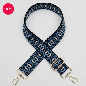 Geweven jacquard vervangende tasriem verstelbare schouderriem voor crossbodytassen