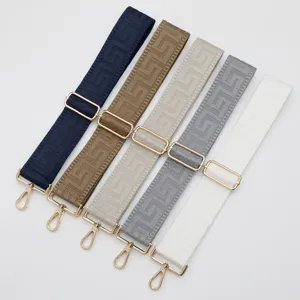 Colorful labyrinth 5cm wide adjustable bag strap replacement for crossbody shoulder bags.