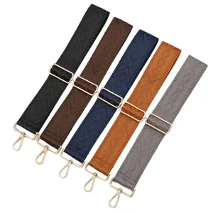 Large sangle de sac de remplacement reglable en toile pour bandouliere accessoire