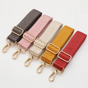 Bandoulière de sac à main de rechange, sangle réglable et large avec motif chevron.