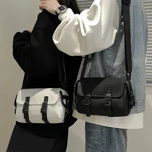 Bolso bandolera impermeable de nailon hombre mujer bolsa casual para uso diario