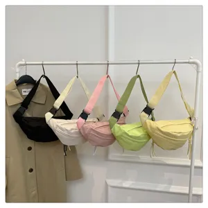 Casual νylon τσάντα στήθους γυναικεία μόδα crossbody ελαφρύ αθλητικό μέσης καινούριο