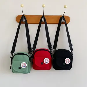 Sac a bandouliere en toile style coreen pour femme etudiant sac a epaule decontracte mode