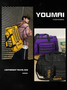 Lightweight multi-functional travel bag duffel fitness gym storage backpack for men