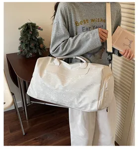 Sac de voyage imperméable léger sac à bandoulière sac de sport pour femme homme court séjour.