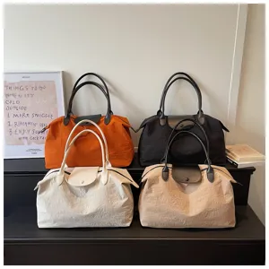 Grosse Kapazitaet Reise Reisetasche leichte Nylon Tote Tasche Damen Alltag Handtasche stilvoll