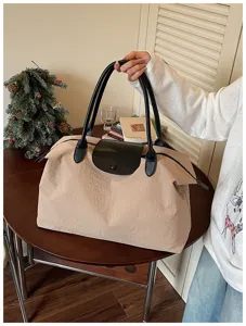 Große Kapazität Reise Tasche leichte lässige Schulter Handtasche für den Alltag Damen