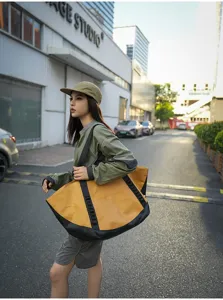 Stylish outdoor travel bag for short trips and commuting, large capacity design.