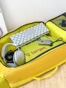 Large capacity travel duffel bag for gym and sports. Durable lightweight luggage bag.