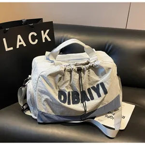 Fashion short travel duffel bag casual commuting cross-body shoulder bag lightweight luggage