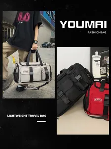 Multifunctional travel duffel bag, casual sportswear shoulder bag for men and women.