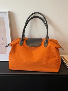 Große Kapazität Reisetasche Leichte Wasserdichte Tote Bag Oxford Stoff Handtasche Lässige Schulter Gepäcktasche Für Damen Herren