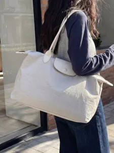 Grosse Kapazitat Reise-Tote-Bag sowie leichte Freizeit Schultertasche fur den Alltag