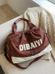 Casual Oxford Cloth Travel Bag Large Capacity Multifunctional Commuter Crossbody Bag Portable Luggage Bag For Unisex