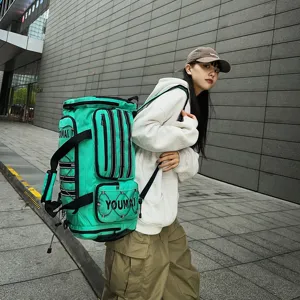 Multifunctional Waterproof Nylon Travel Bag Large Capacity Sports Duffel Bag Portable Travel Luggage Bag For Men Women
