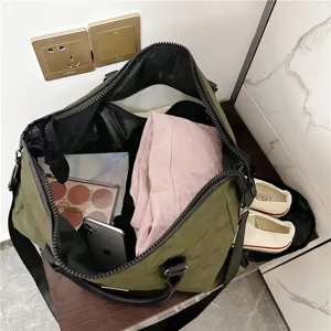 Grand sac de voyage matelassé week-end cabine avec bandoulière pour homme et femme