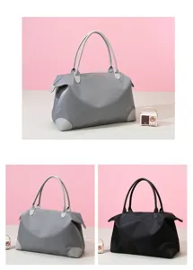 Large capacity travel duffel bag for women, lightweight short trip luggage bag and gym tote.