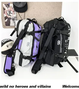 Sac à dos de voyage grande capacité multifonctionnel, sac élégant pour le travail.