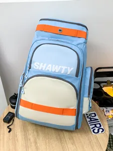 Grand Capacité Sac à Dos de Voyage en Tissu Oxford Sac d'École Casual Multicompartiment Daypack Pour Voyage Sport