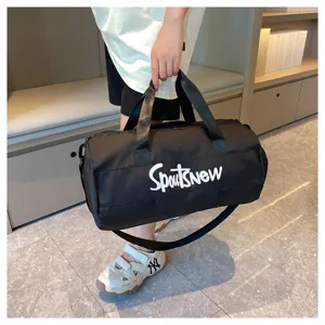 Large capacity travel duffel bag for fitness, gym, sports, and business trips. Waterproof design.
