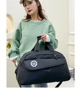 Casual travel duffel bag large capacity storage bag for women business trip and daily use.