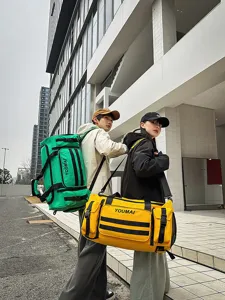 Multi-Functional Travel Duffel Bag Large Capacity Oxford Cloth Waterproof Sports Shoulder Backpack