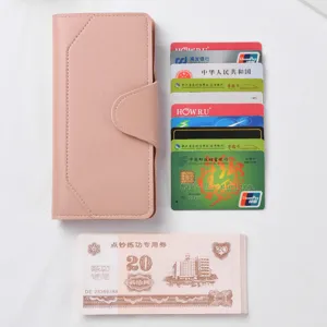 Women Long Wallet PU Leather Clutch Card Holder Fashion Casual Designer Purse Bag
