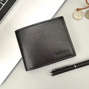 Herren Kurze PU Leder Brieftasche Business Pendeln Einfarbig Nähte Multifunktion Portemonnaie
