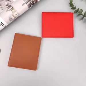Schlankes Lederkartenetui, minimalistisches Kreditkartenetui für Damen und Herren, Geldbörse.