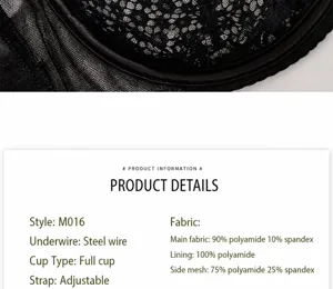 Lace bra fabric detail view featuring floral patterns, comfortable and breathable soft design.