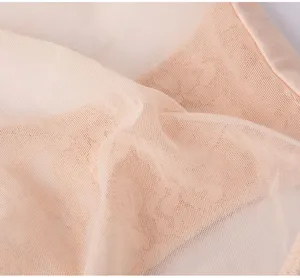 Damen atmungsaktive Mesh-Spitzen-Unterwäsche Detailaufnahme, weicher und bequemer Stoff.