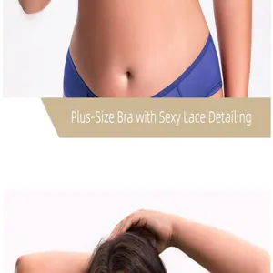 Plus size full cup ultra thin bra for women, gathering anti sagging lace detailing design.